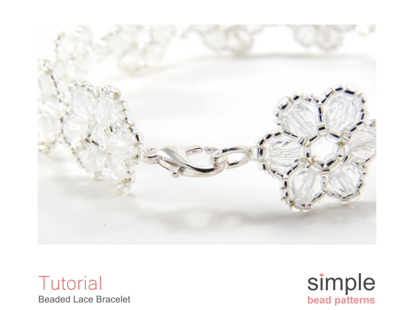 Beaded Lace Flower Bracelet Pattern