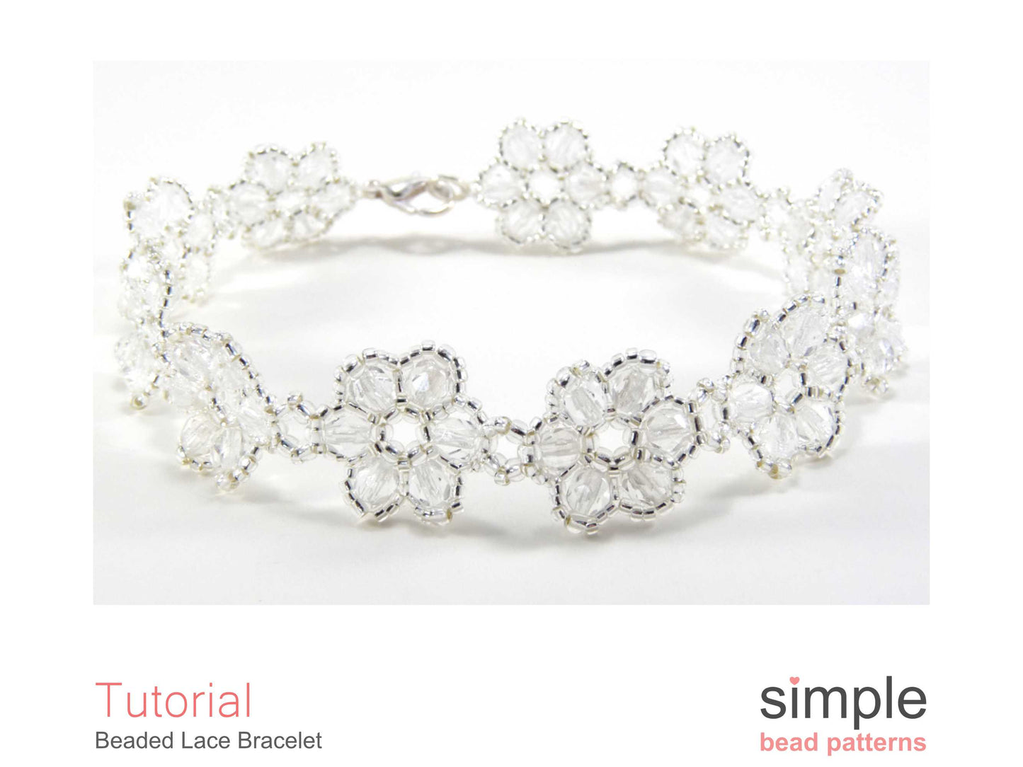 Beaded Lace Flower Bracelet Pattern
