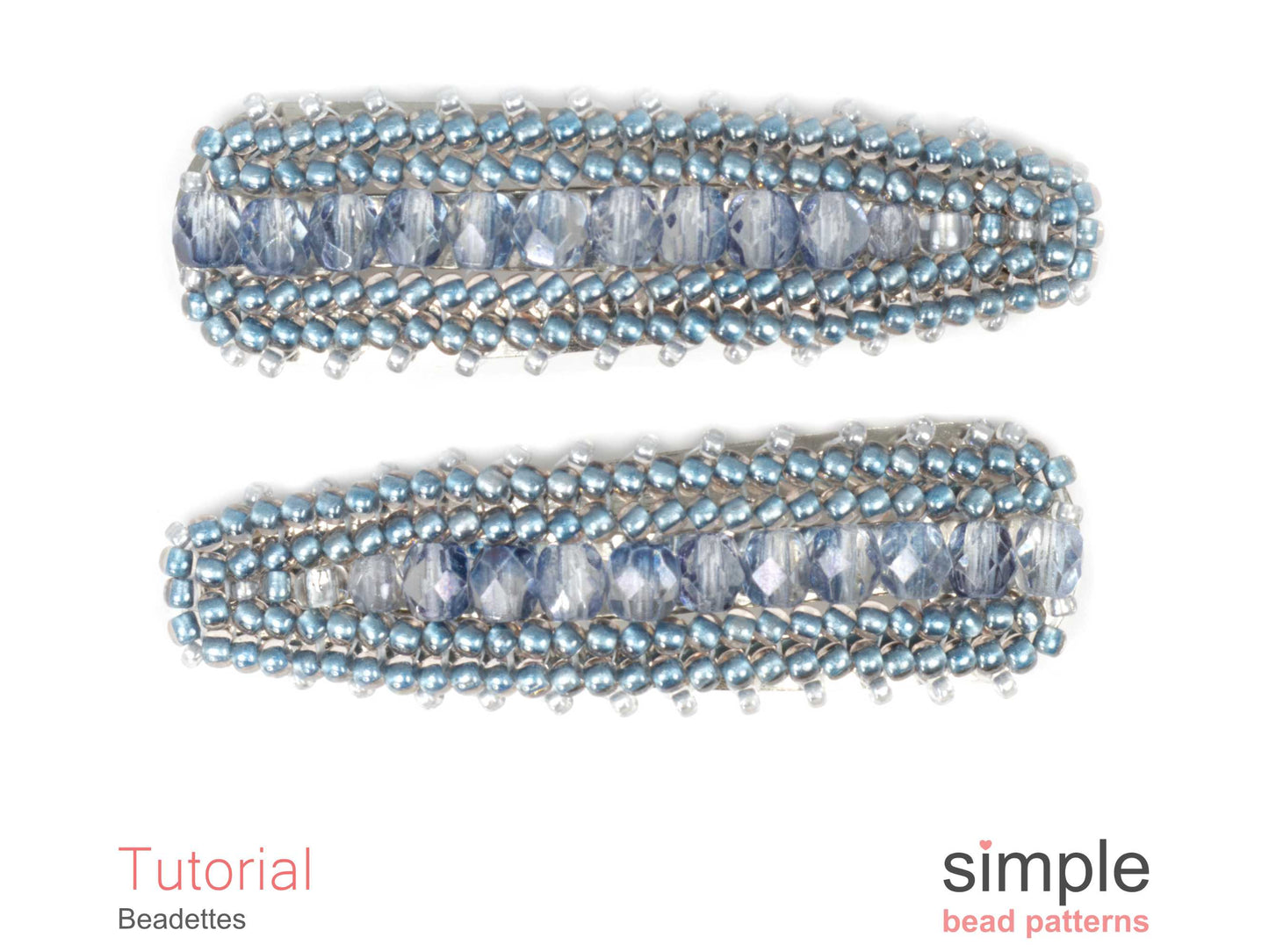 Beadettes Beaded Hair Clips Pattern