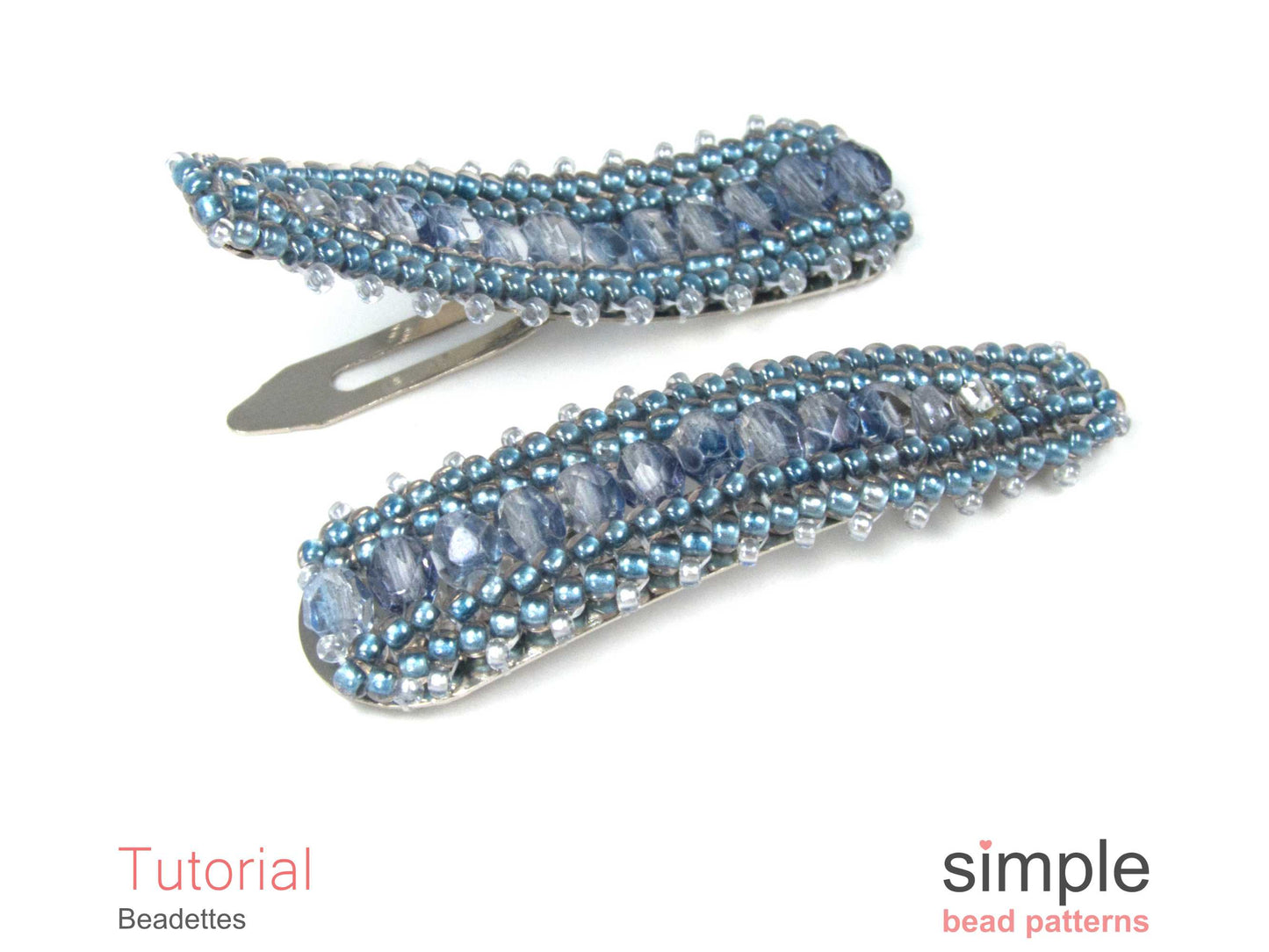 Beadettes Beaded Hair Clips Pattern