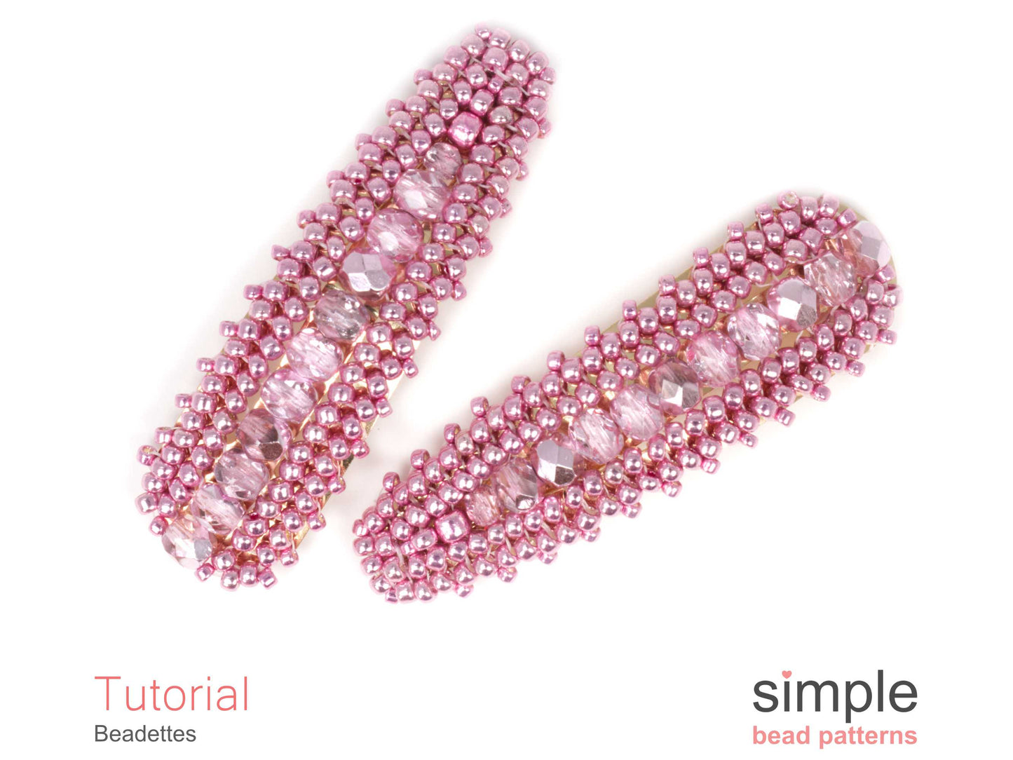 Beadettes Beaded Hair Clips Pattern