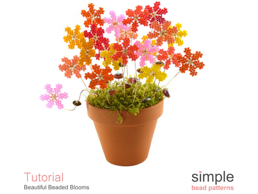 Beautiful Beaded Blooms Pattern