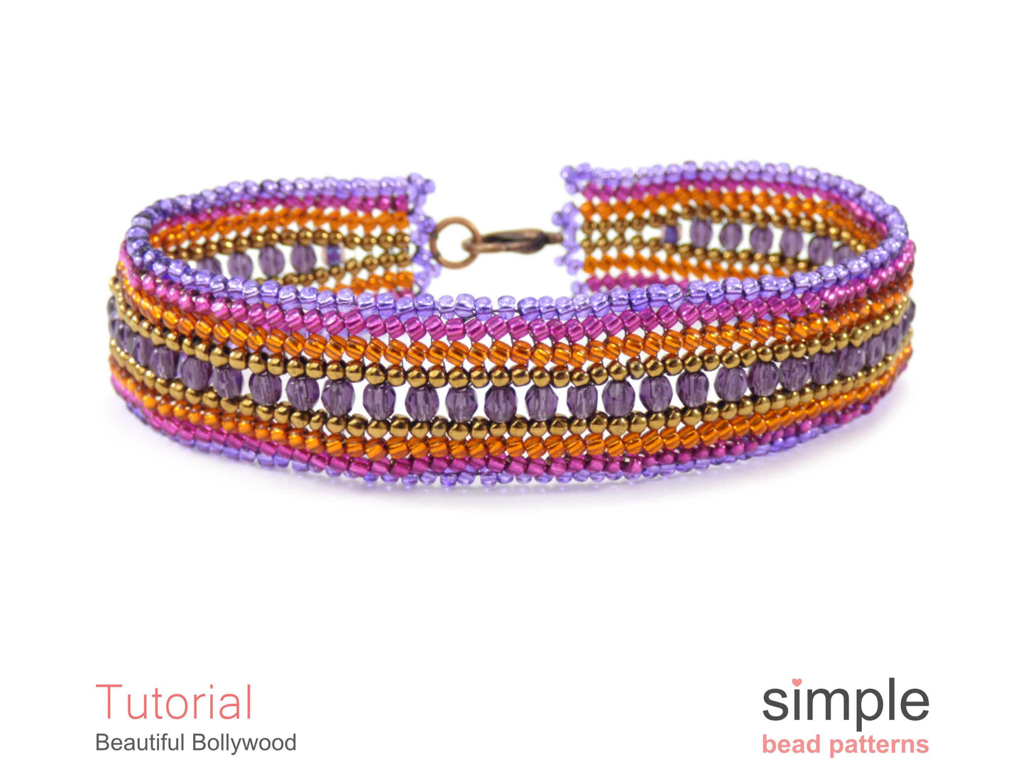 Beautiful Bollywood Bracelet Beading Pattern
