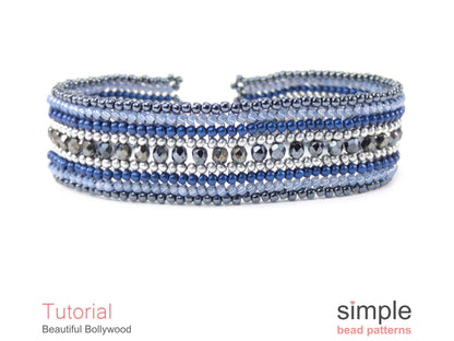 Beautiful Bollywood Bracelet Beading Pattern