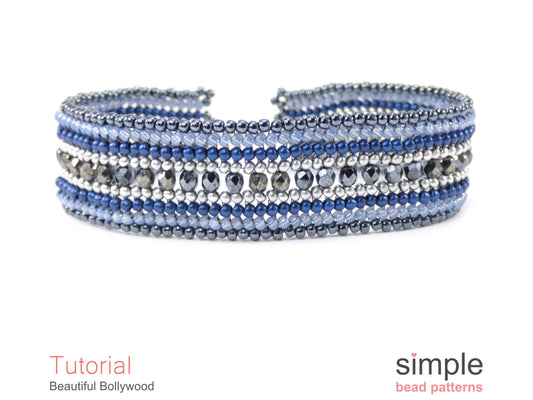 Beautiful Bollywood Bracelet Beading Pattern