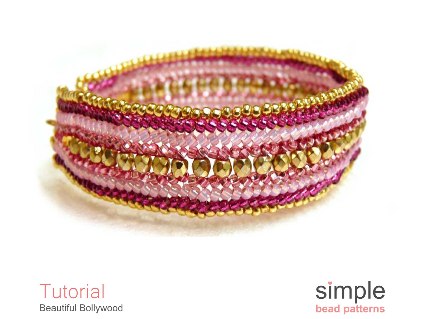 Beautiful Bollywood Bracelet Beading Pattern