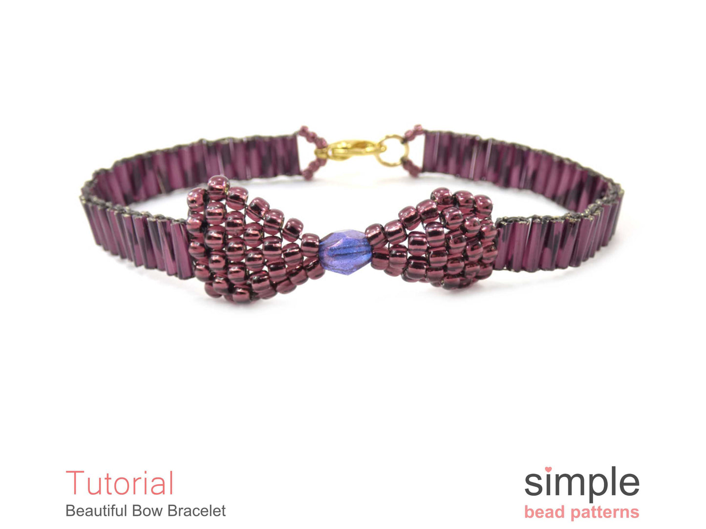 Beautiful Bow Bracelet Beading Pattern