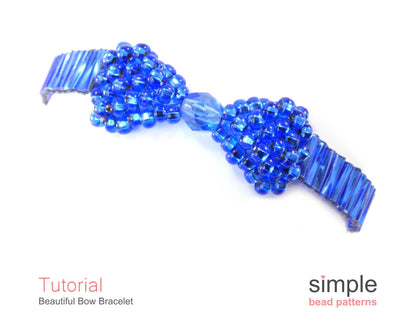 Beautiful Bow Bracelet Beading Pattern