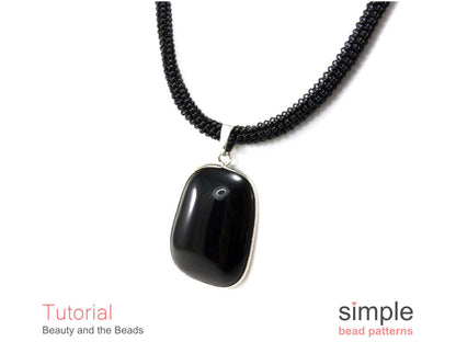 Beauty and the Beads Necklace Beading Pattern