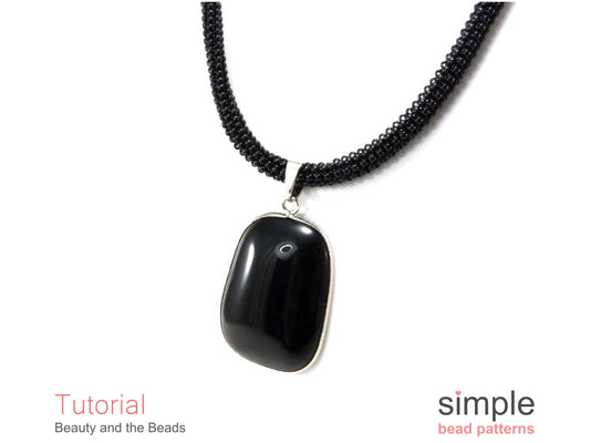 Beauty and the Beads Necklace Beading Pattern