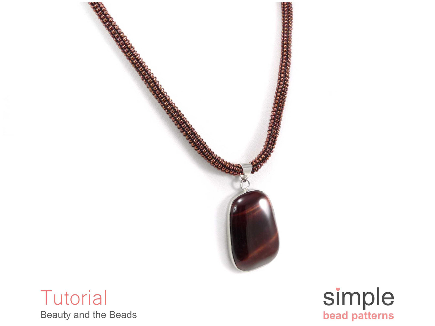 Beauty and the Beads Necklace Beading Pattern