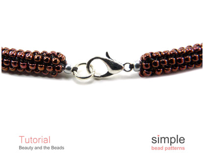 Beauty and the Beads Necklace Beading Pattern