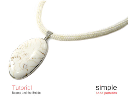 Beauty and the Beads Necklace Beading Pattern