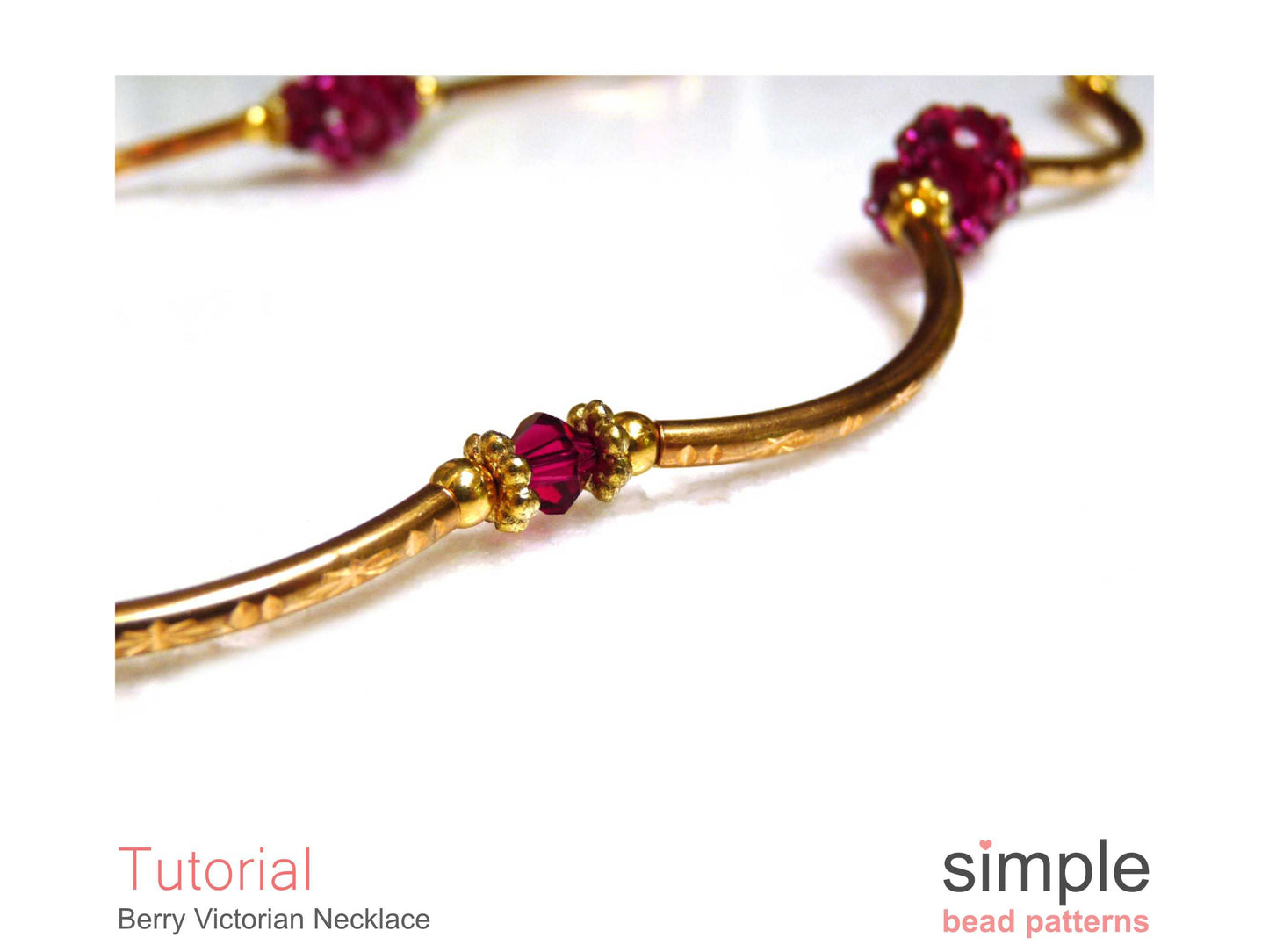 Berry Victorian Necklace Beading Pattern