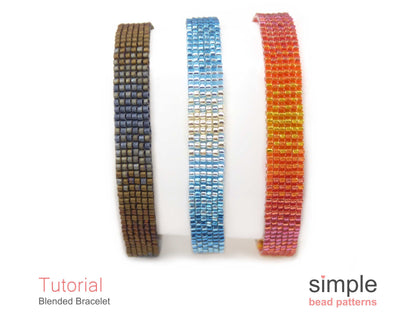 Blended Bracelet Beading Pattern