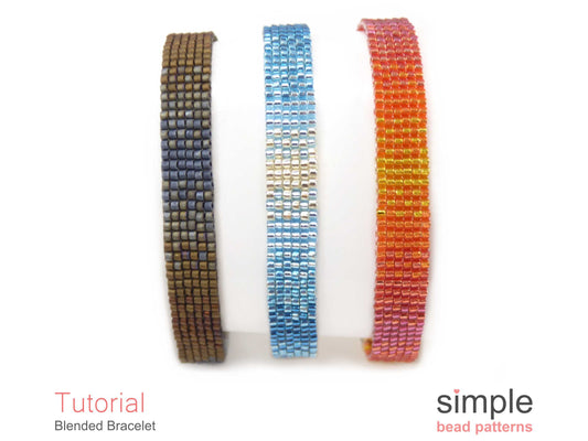 Blended Bracelet Beading Pattern