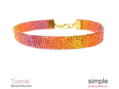 Blended Bracelet Beading Pattern