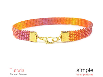 Blended Bracelet Beading Pattern