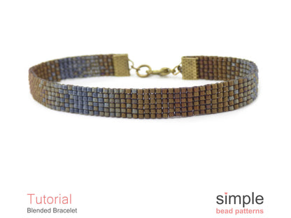 Blended Bracelet Beading Pattern