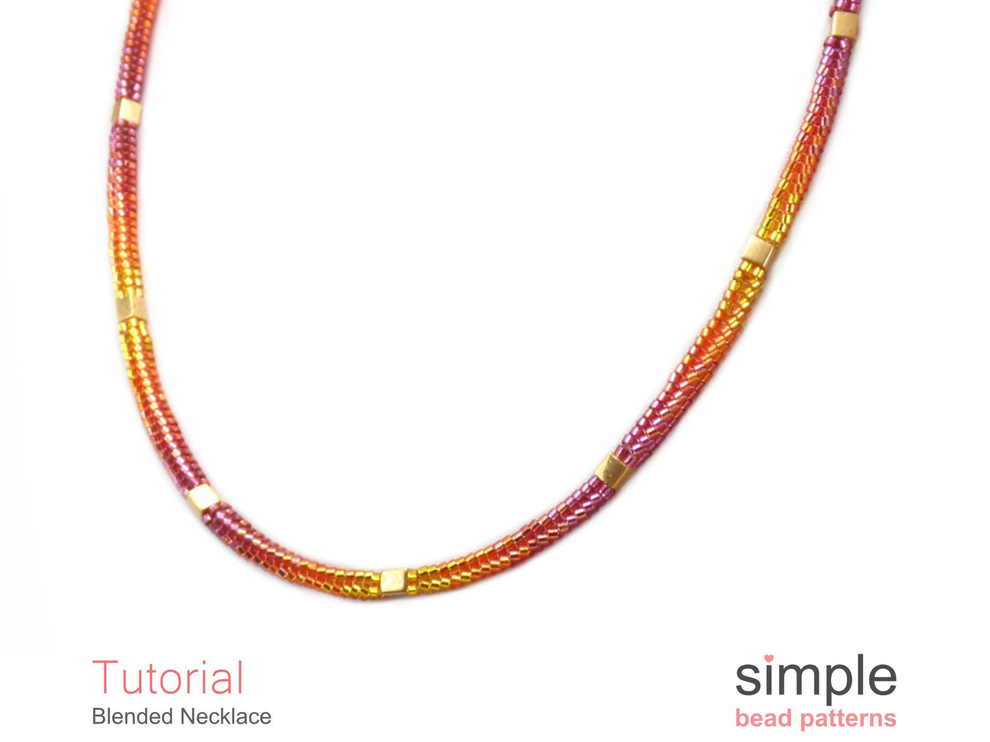 Blended Necklace Beading Pattern
