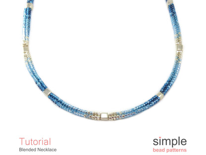 Blended Necklace Beading Pattern