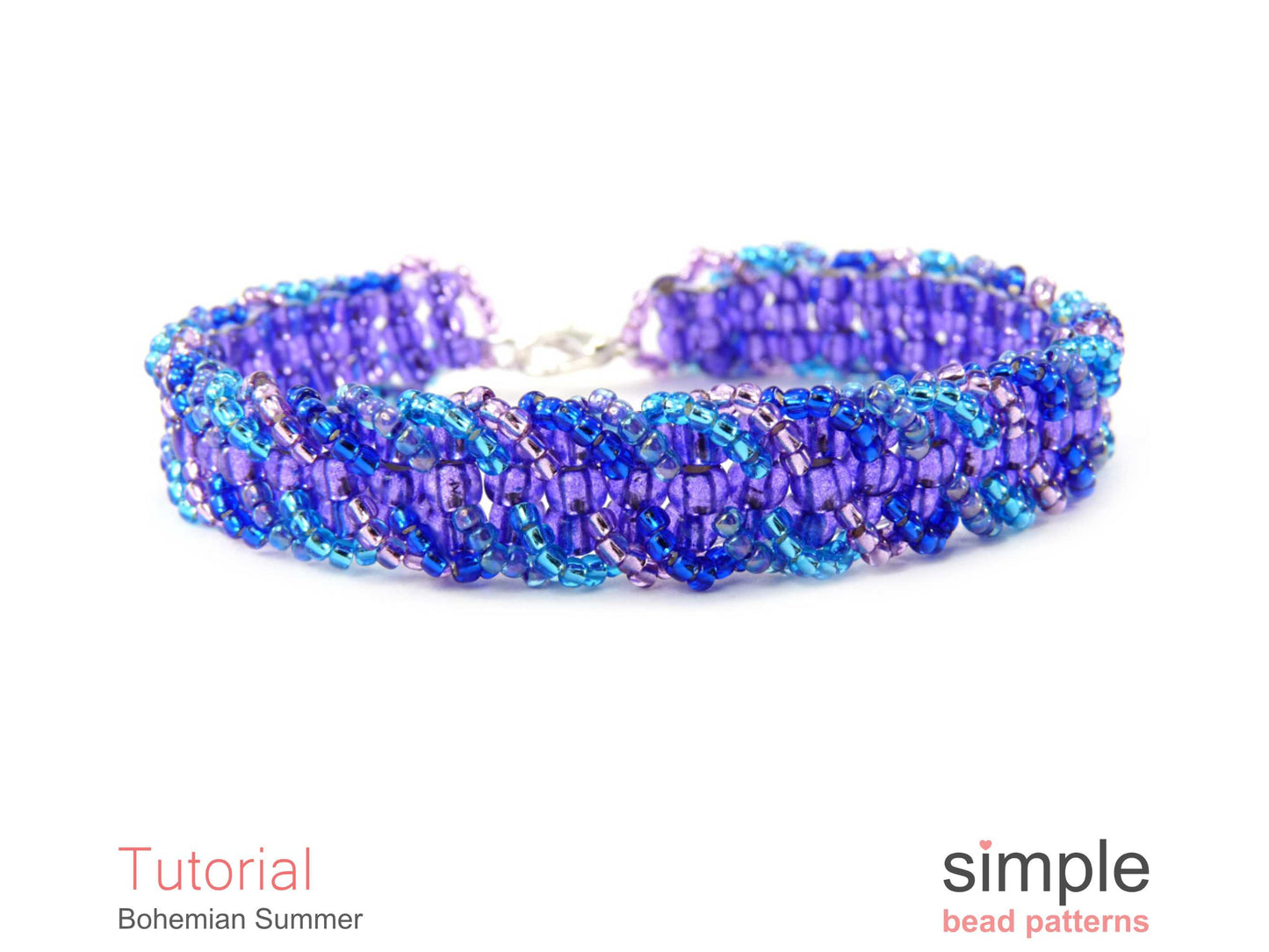 Bohemian Summer Bracelet Beading Pattern