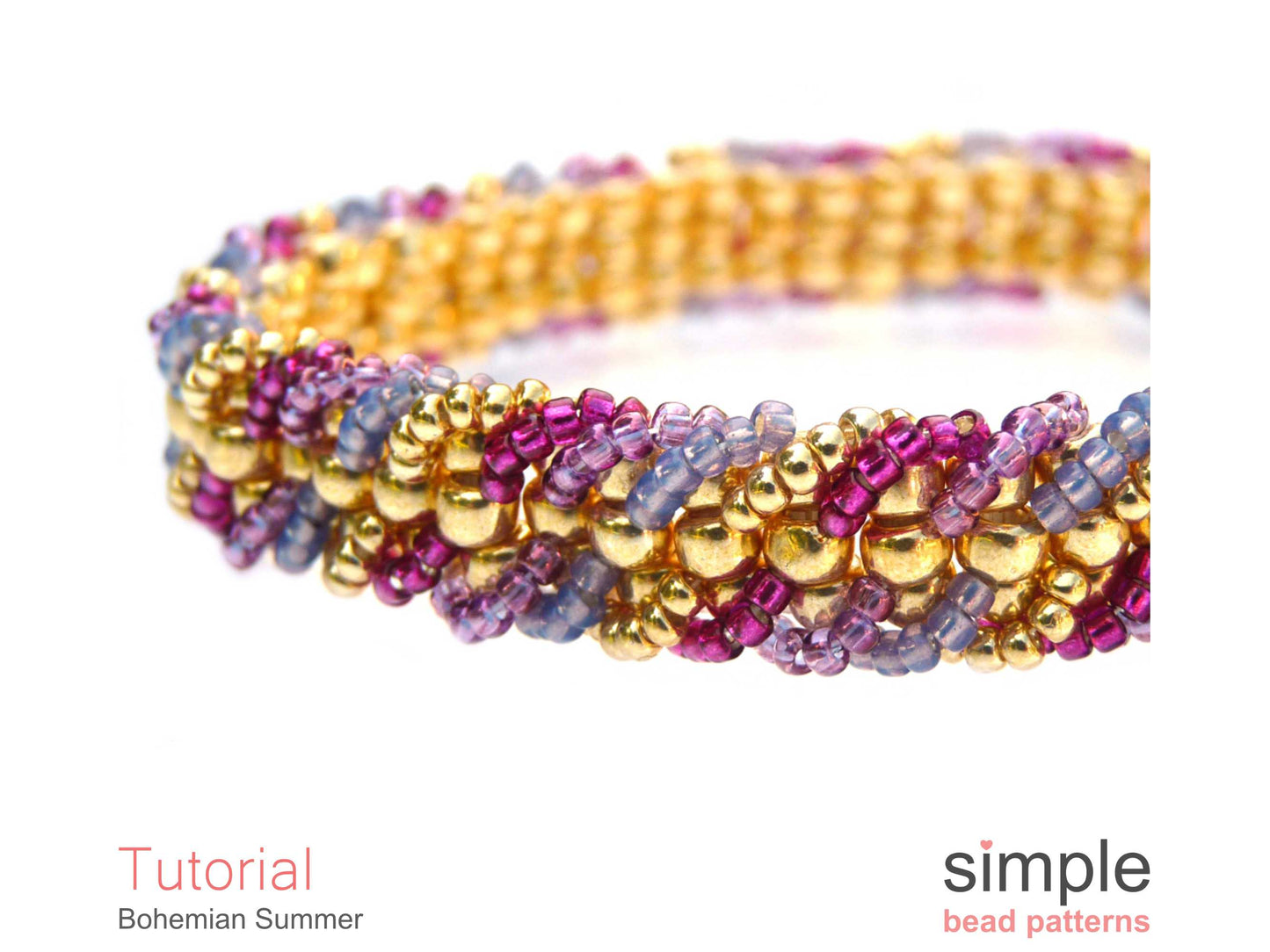Bohemian Summer Bracelet Beading Pattern