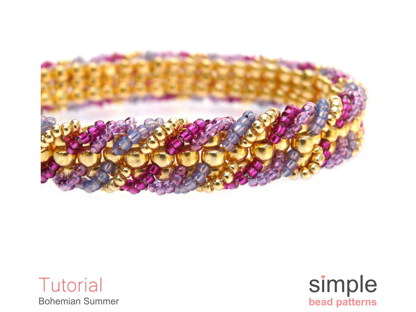 Bohemian Summer Bracelet Beading Pattern