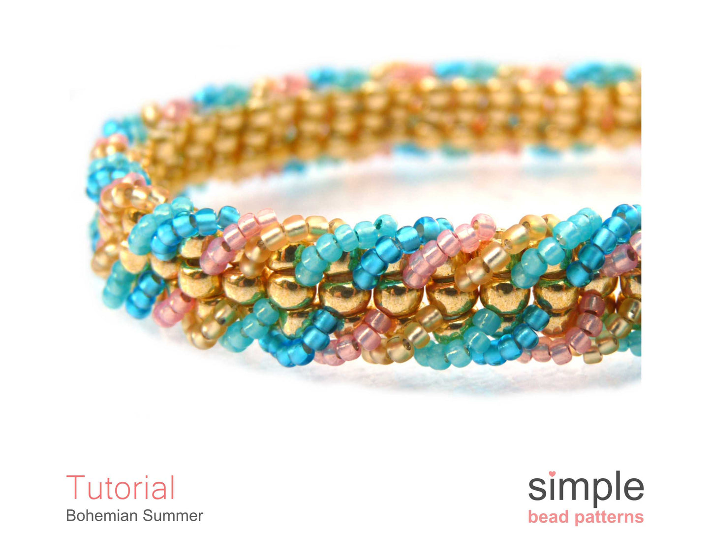 Bohemian Summer Bracelet Beading Pattern