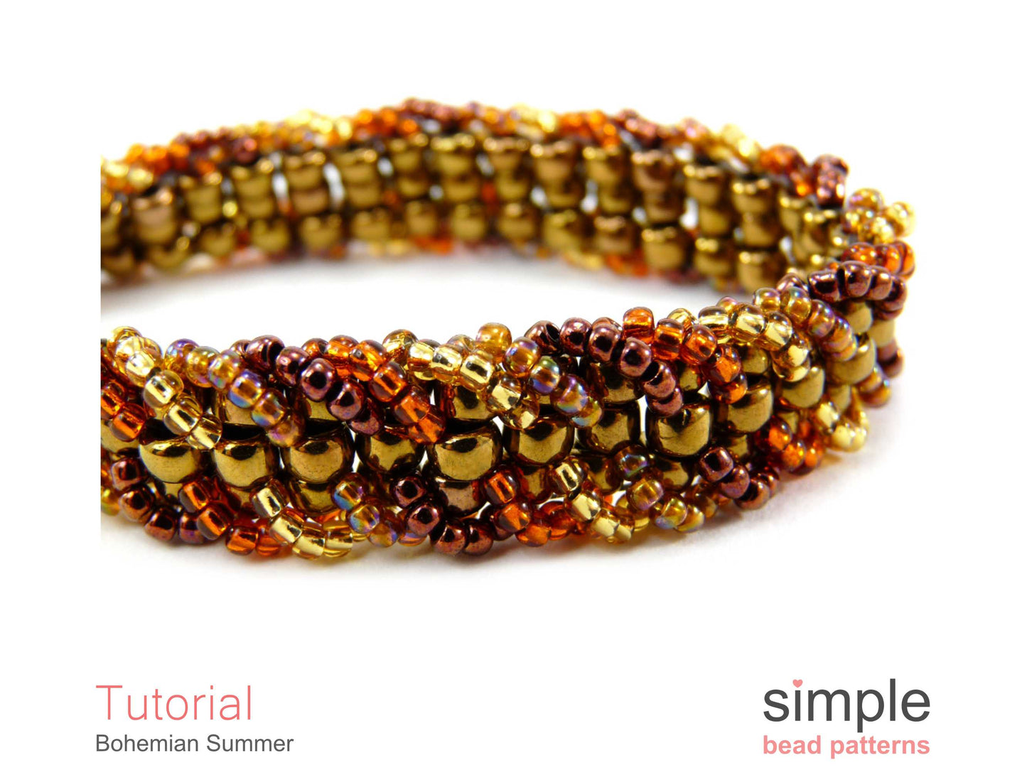 Bohemian Summer Bracelet Beading Pattern