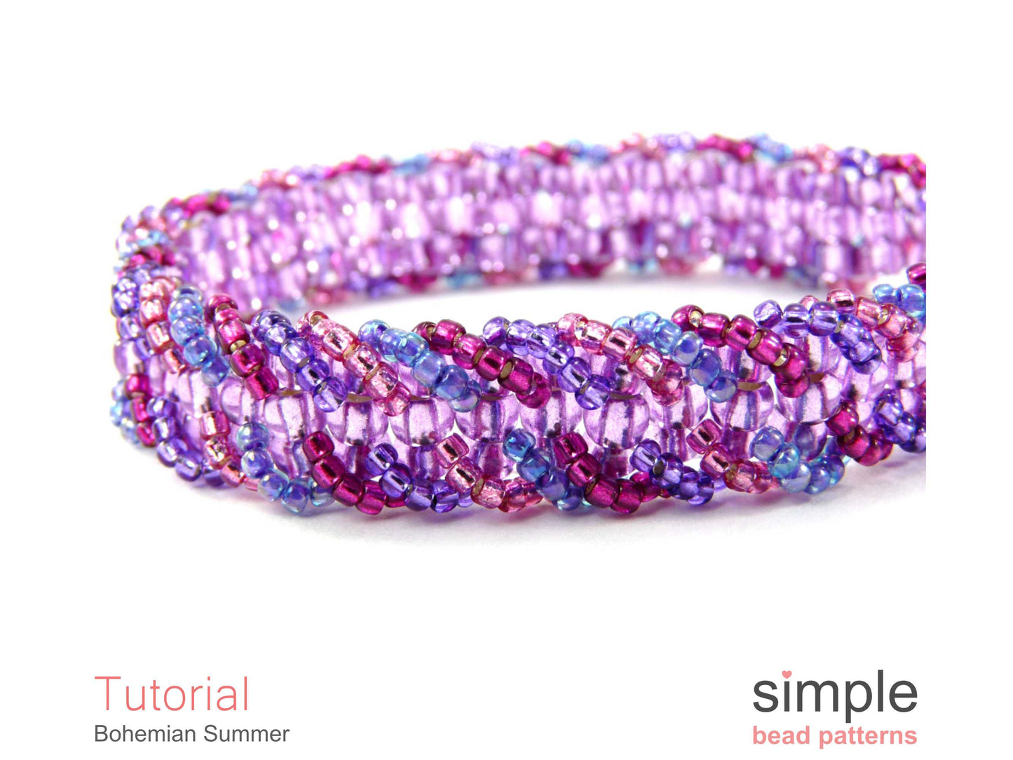 Bohemian Summer Bracelet Beading Pattern