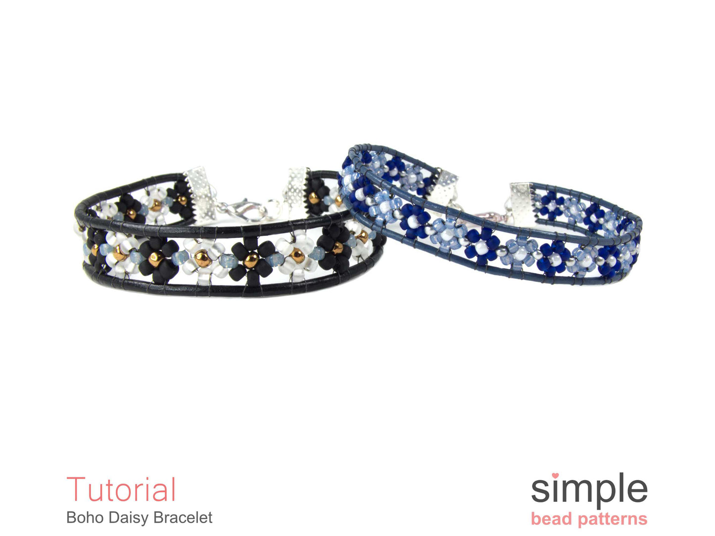 Boho Daisy Bracelet Beading Pattern