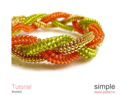 Braided Bracelet & Necklace Beading Pattern
