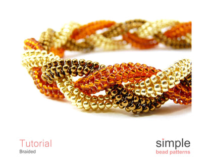 Braided Bracelet & Necklace Beading Pattern