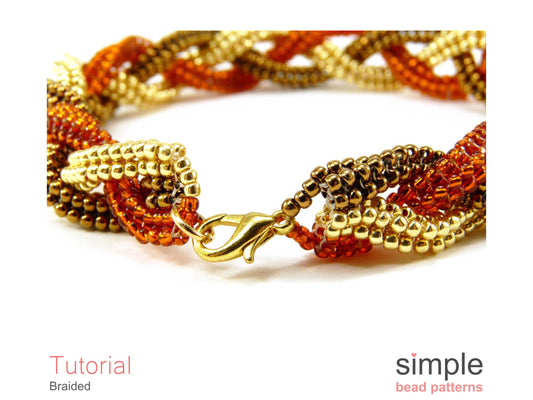 Braided Bracelet & Necklace Beading Pattern