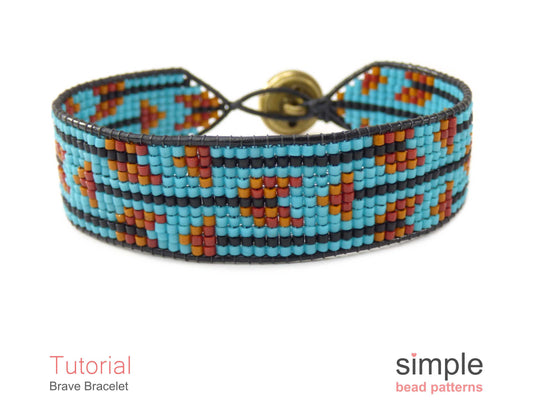 Brave Bracelet Beading Pattern