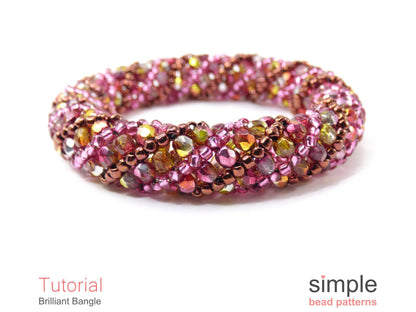 Brilliant Bangle Bracelet Beading Pattern