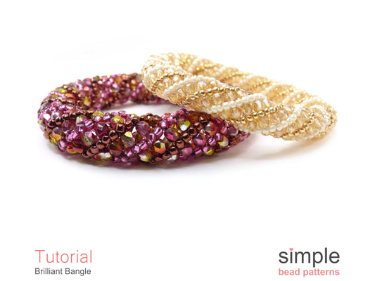 Brilliant Bangle Bracelet Beading Pattern