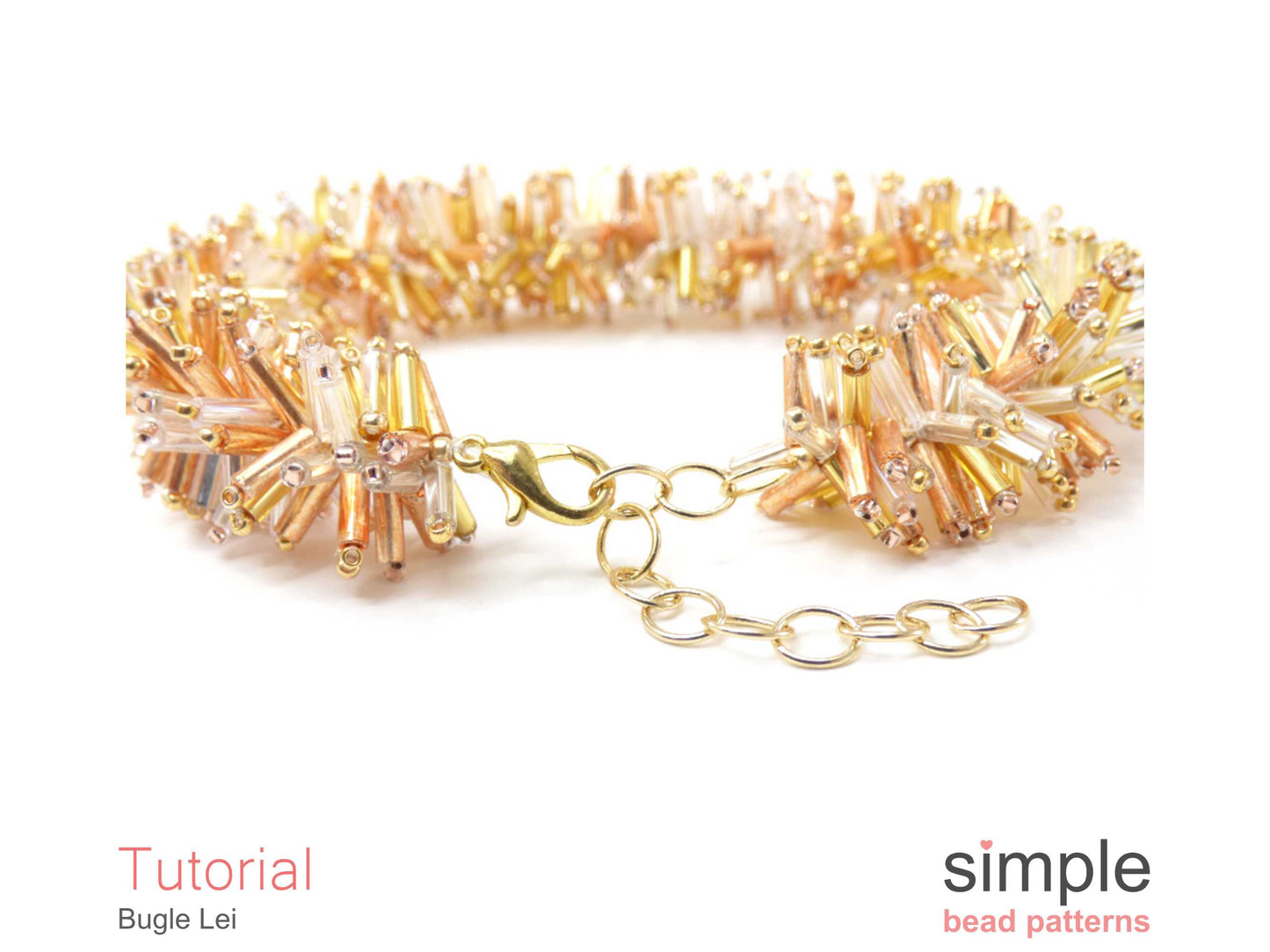 Bugle Lei Bracelet & Necklace Beading Pattern