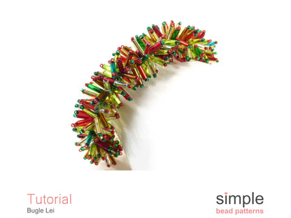 Bugle Lei Bracelet & Necklace Beading Pattern