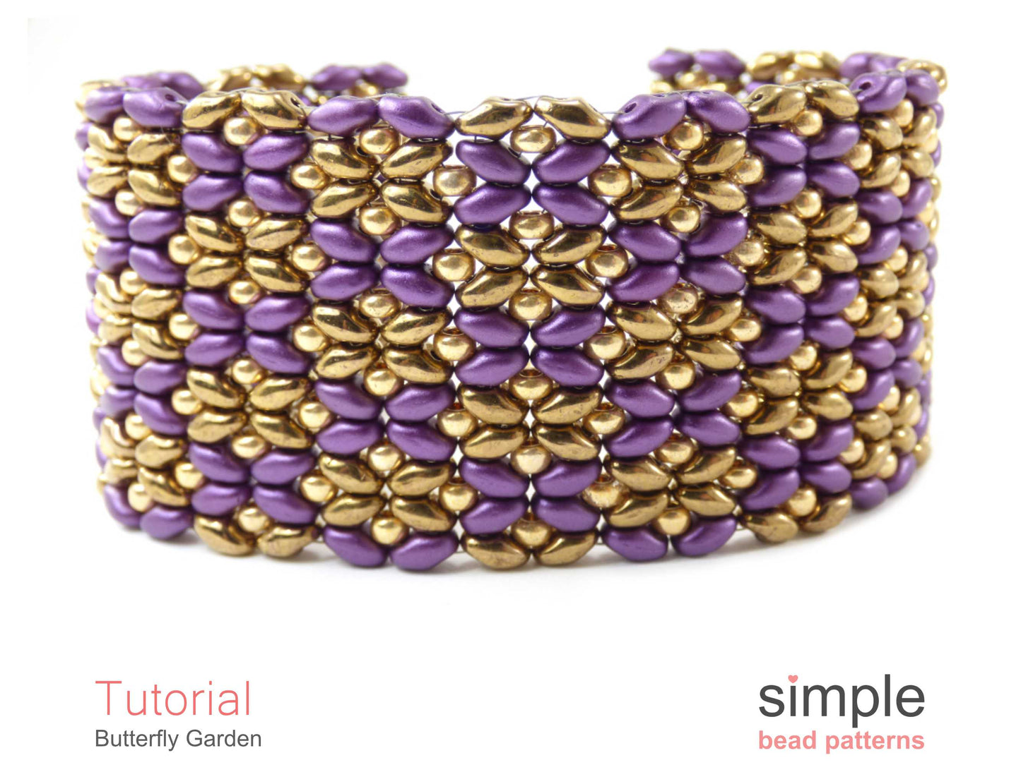 Butterfly Garden Bracelet Beading Pattern