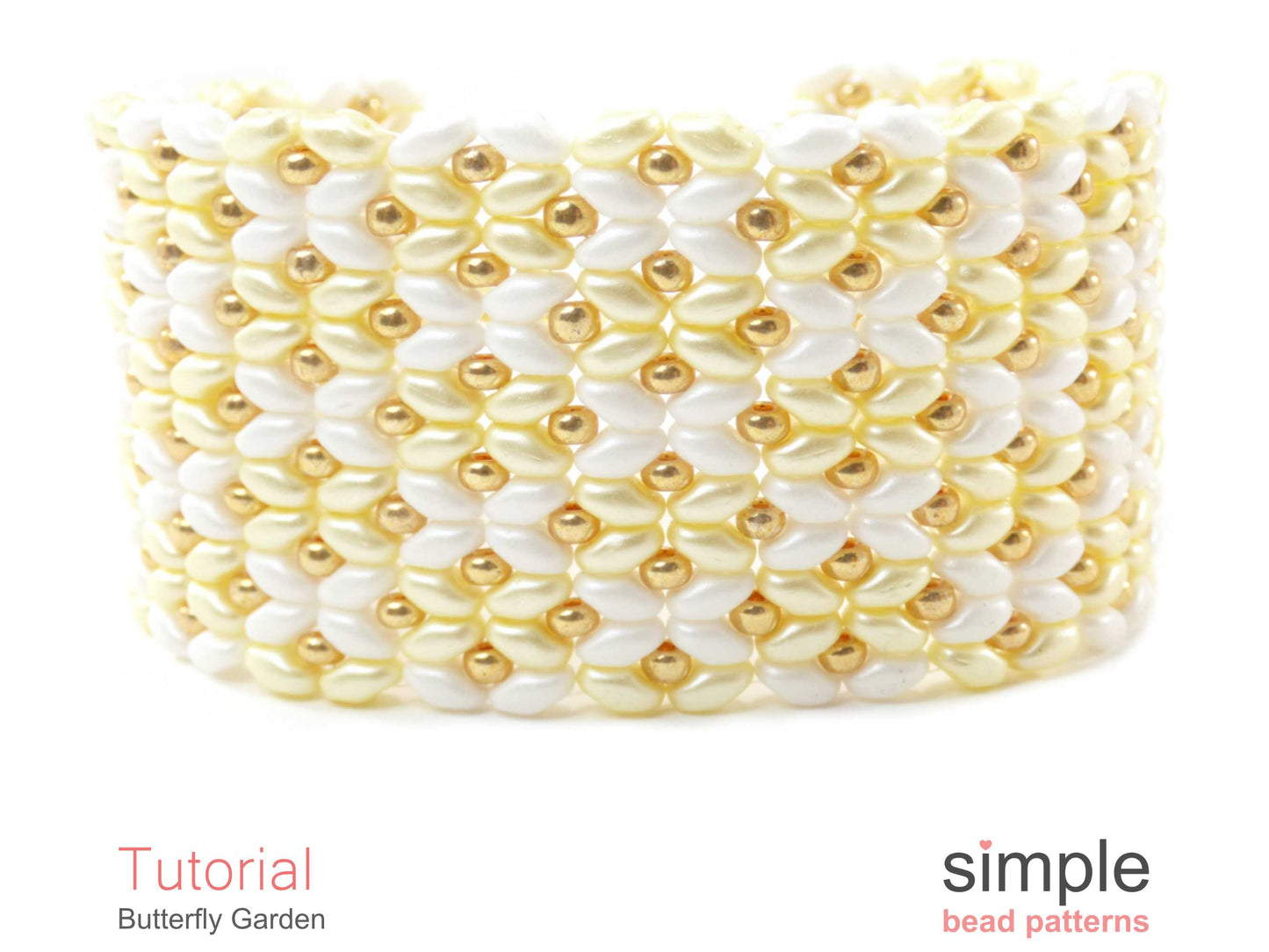 Butterfly Garden Bracelet Beading Pattern