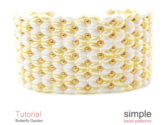 Butterfly Garden Bracelet Beading Pattern
