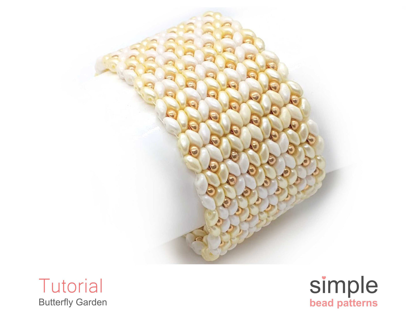 Butterfly Garden Bracelet Beading Pattern