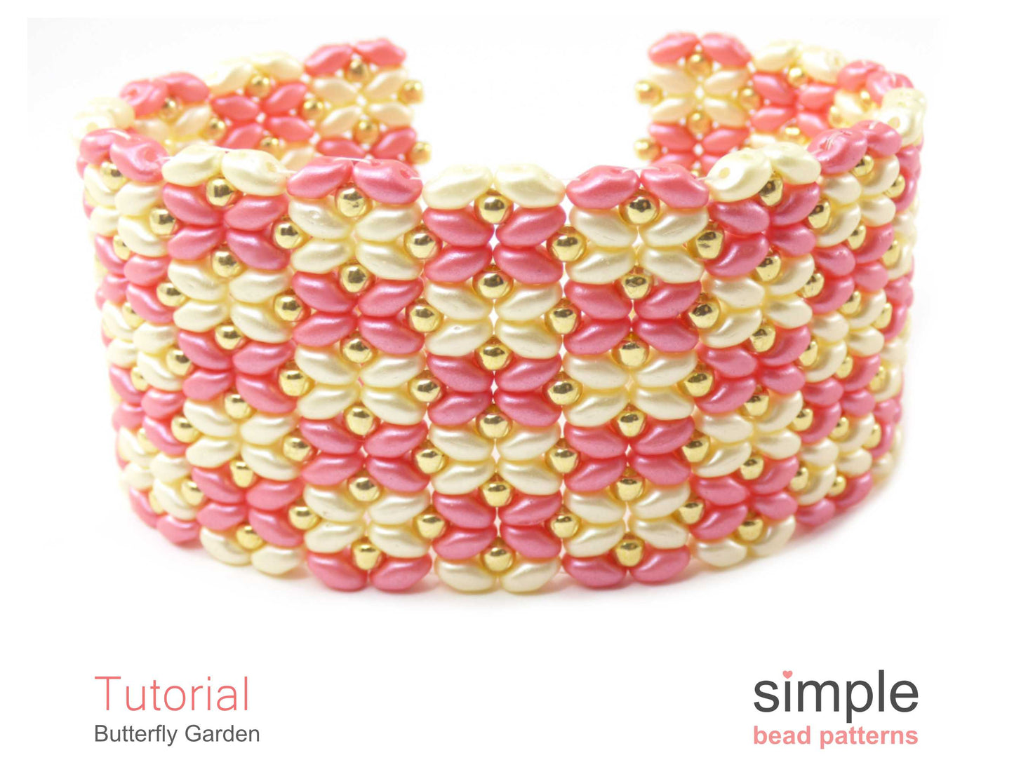 Butterfly Garden Bracelet Beading Pattern