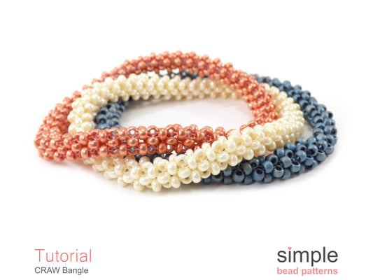 CRAW Bangle Bracelet Beading Pattern