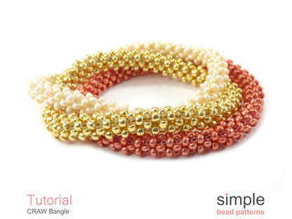 CRAW Bangle Bracelet Beading Pattern