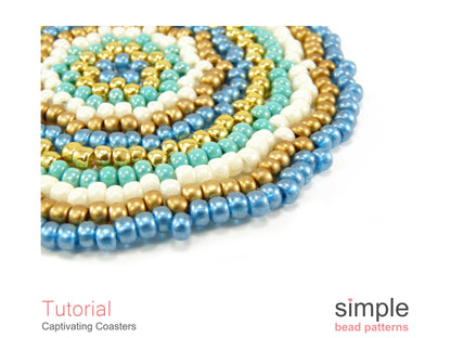 Captivating Coasters Beading Pattern