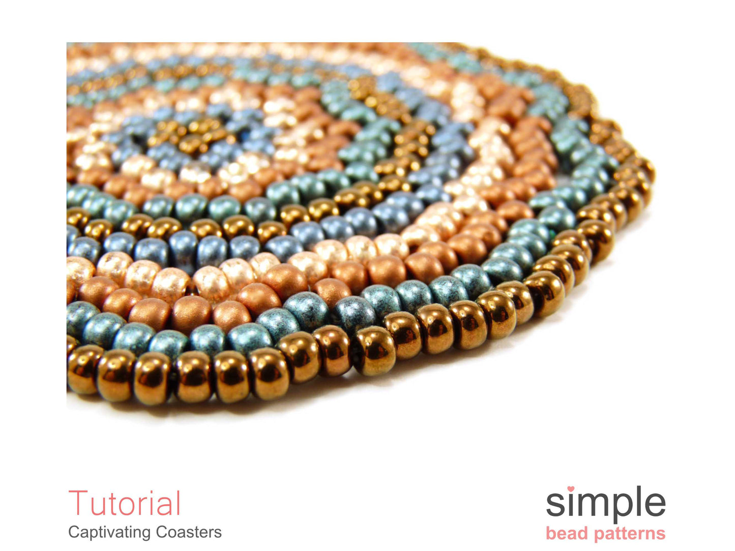Captivating Coasters Beading Pattern