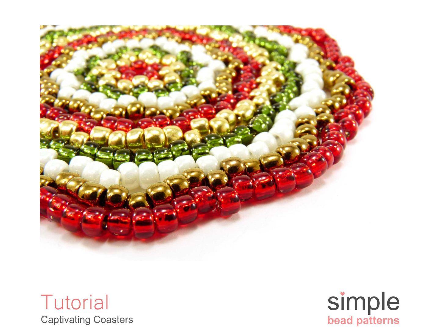 Captivating Coasters Beading Pattern